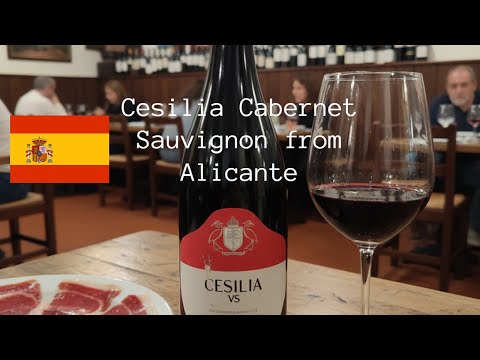 Cesilia VS 2019 Cabernet Sauvignon From Alicante, Spain