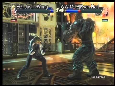 EG| Justin Wong vs WW.MCZ| Ryan Hart TTT2 Loser's Final at Kuwait Battle Royale 2012