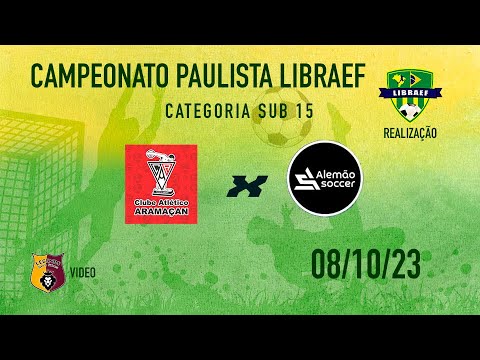 Sub 15   Aramaçan x Alemão Soccer