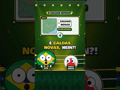 Caldas Novas é de Goiás e Minas não se conforma com o mapa