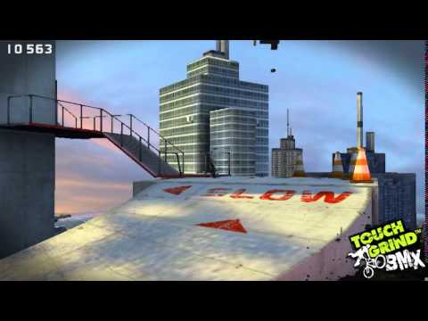 Skyline: Do A 360 Spin From The Ventilation Shaft After The Helicopter Pad. - Touchgrind BMX
