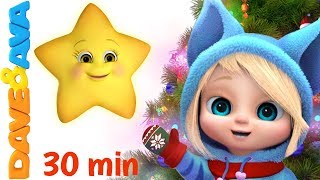 🎆Christmas Songs for Kids: Twinkle Twinkle Little Star, SANTA, Jingle Bells and More Baby Rhymes 🎿