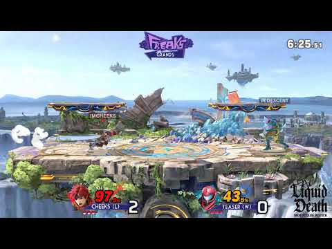 Grands | Cheeks (Roy) vs Teaser (Samus) | Freaks SMASH @ Free Play Arcade Richardson 14