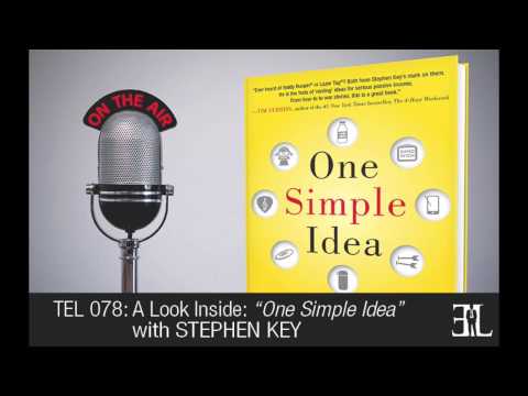 One Simple Idea by Stephen Key TEL 78