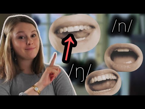 Reduce Your Accent By Practicing Your Pronunciation of /n/ vs. /ŋ/ || Pronunciation Help "ING"