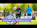 🔥Erling Haaland All Goals & Highlights From His First Manchester City Training Session📹