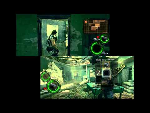 Resident Evil 5 Split Screen Co-op Gameplay PC Max Settings