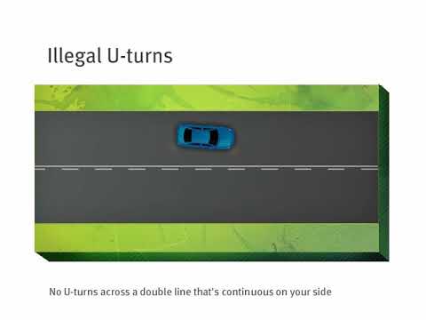 Queensland Road Rules –U-turn