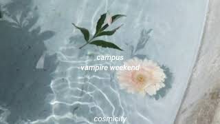 campus || vampire weekend lyrics