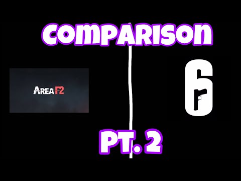 Area F2, Rainbow 6 siege side by side comparison!! (Pt.2)