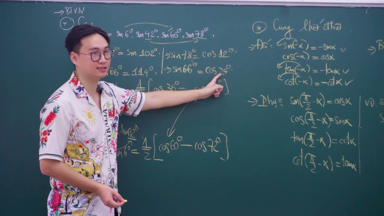 CÁC PHÉP BIẾN ĐỔI LƯỢNG GIÁC BUỔI 5 (CUNG LIÊN KẾT ĐẶC BIỆT)