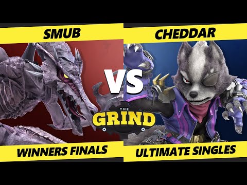 The Grind 215 Winners Finals - smub (Ridley) Vs. Cheddar (Wolf) Smash Ultimate - SSBU