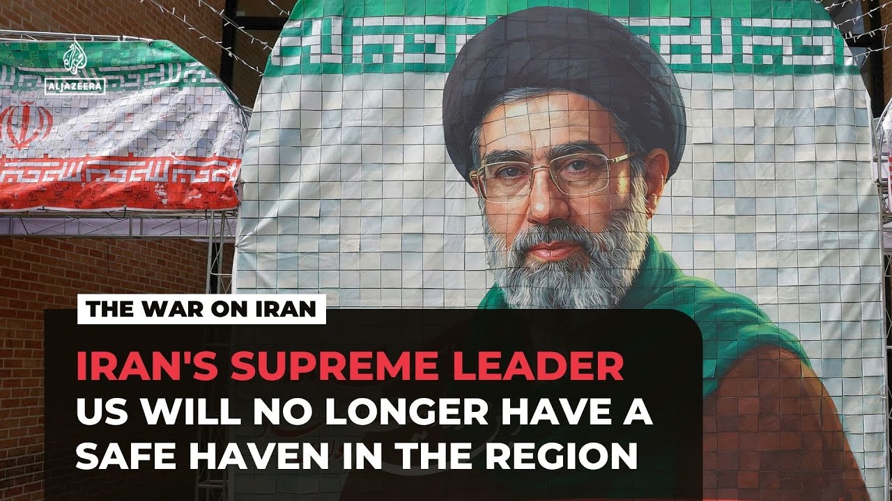 Iran’s supreme leader says US will no longer have ‘safe haven’ in the Gulf