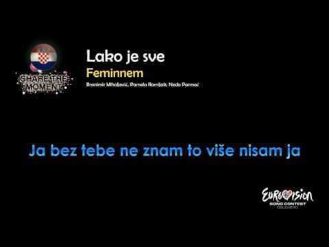 Feminnem - "Lako Je Sve" (Croatia) - [Instrumental version]