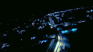 preview picture of video '2nd Moonless Flight over Cologne, MN in HD Apprentice S 15e and Mobius via FPV - Feb 18th, 2014'