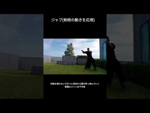 武術式ジャブ　#古武術 #剣術  #武術 #格闘技 #ボクシング #じゃぶ