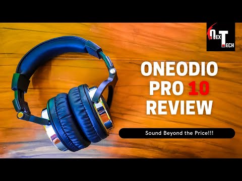OneOdio Wired Over Ear Headphones Hi-Res Studio Monitor & Mixing DJ Stereo Headsets with 50mm Drivers and 1/4 to 3.5mm Jack for AMP Computer Recording Podcast Keyboard Guitar Laptop - Sky Blue video review thumbnail