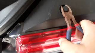 How t Remove & Replace Chevy Camaro Tail light or Bulb
