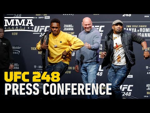 UFC 248: Adesanya vs. Romero Press Conference - MMA Fighting