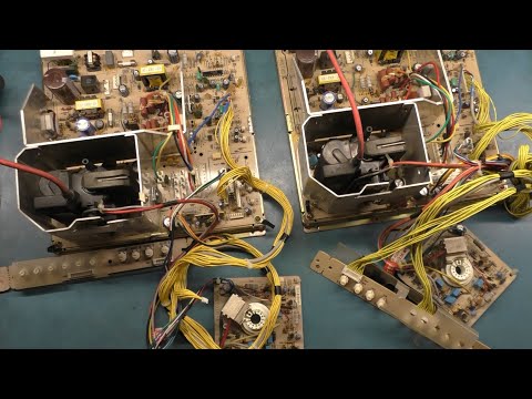 27" Sanwa 27Z21C Arcade Monitor Chassis Repair - DEAD...Then Fixed...Then Collapsed? Argh!