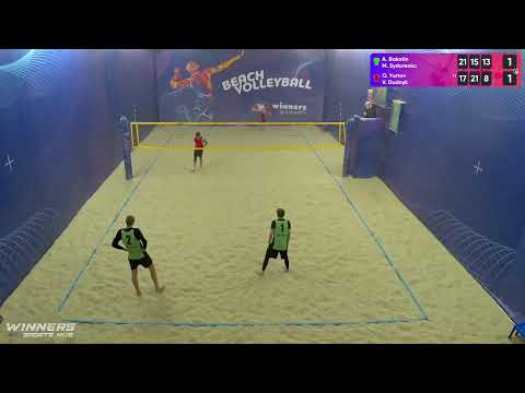22:10 A. Bakotin / M. Sydorenko - O. Yurtov / V. Dudnyk 10.04.2023 | Winners Beach Volleyball