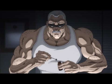 Hanma Baki: Son of Ogre Season 2 - Hanma Yujiro vs Strydum