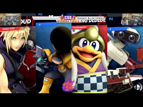 CSS 38 Doubles - WF - klf19 & BobbyFabulous (Cloud/Dedede) vs. lolyoshi & Knight (Gunner/ROB) - SSBU