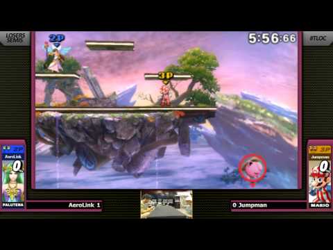 Shockwave 5 Smash 3DS - AeroLink (Palutena) vs Jumpman (Mario) - Losers Semis