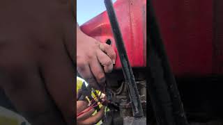 Oh no wiring behind the short