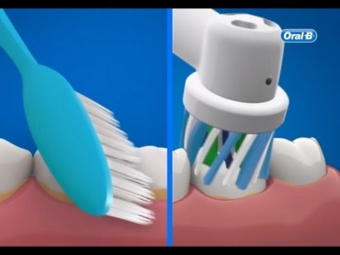 Dantų šepetėlis D100.413.1 Braun Oral-B Vitality 3D Baltas video