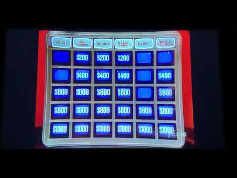 Double Jeopardy Season 2, Chuck Forrest Day 5 - 2nd Daily Double (10/4/85)
