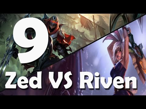 League of Legends - Riven vs Zed 1v1