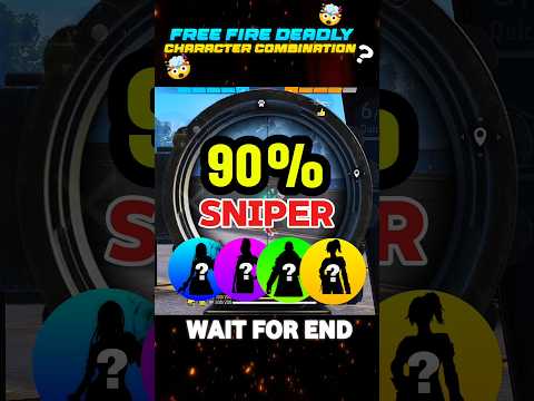🤯 Deadly Sniper Character Combination 🤯 Free fire 🔥 ?? #freefire #garenafreefire #tipandtricks