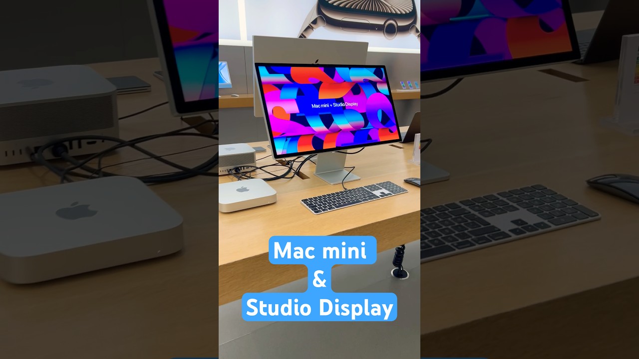 Moniteur Apple studio display 27 pouces 5K video thumbnail