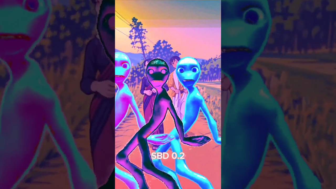 Part-25 Dame tu cosita|alien dance|funny alien#comedy #color dance#crazzyalienz#funny