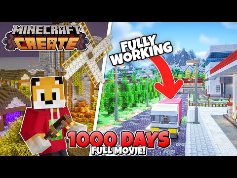 1000 days in Minecraft Create Mod (Day 4000 - 5000)