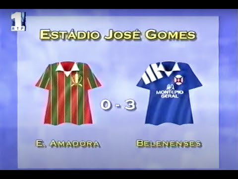 Est. Amadora  0-3 Belenenses  Época 99/00