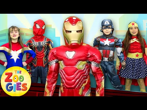 The Zoogies - Clap Your Hands | Spider-man, Wonder Woman, Captain America, Iron Man, Superman