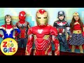 The Zoogies Clap Your Hands Spider Man Wonder Woman Captain America Iron Man Superman