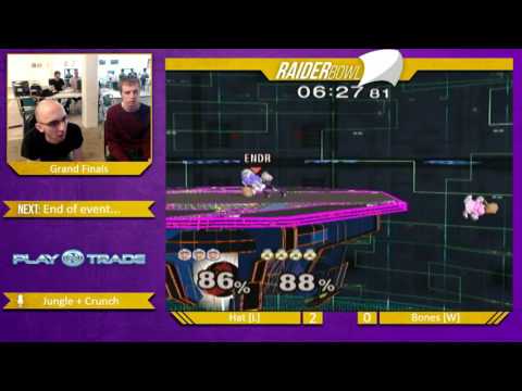 Raider Bowl VI Melee Singles - Bones (Falco/Climbers) vs Hat (Sheik) - Grand Finals