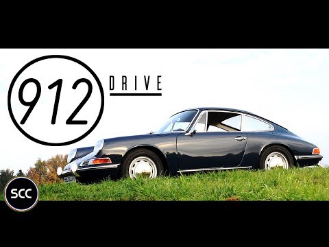 PORSCHE 912 Coupé 1966 - Test drive in top gear - Engine sound | SCC TV
