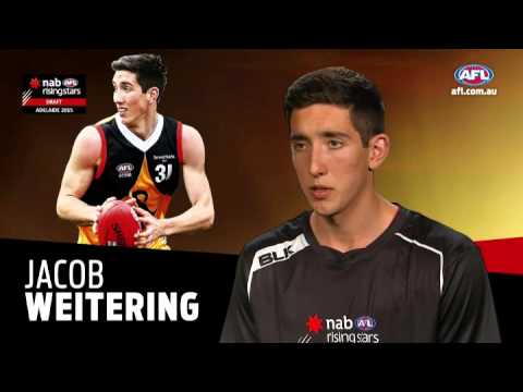 2015 NAB AFL Draft Trumps - Jacob Weitering