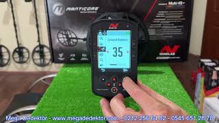 Minelab Manticore Dedektör Türkçe Kullanım Videosu - Mega Dedektör