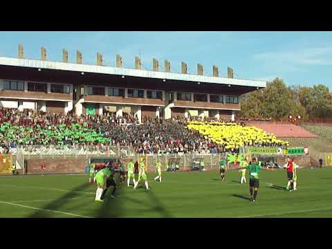 4 listopada 2017, g.13:00 GKS 1962 Jastrzębie - ROW 1964 Rybnik 2-1 (1-1) kartoniada Jastrzębie