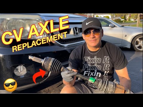 HONDA PILOT CV AXLE REPLACEMENT - How to Replace a Front CV Axle on a Honda Pilot