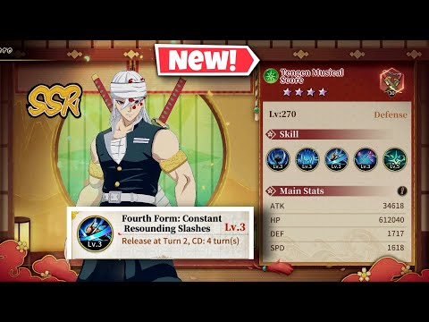 New Tengen Musical Score Skill Animation Showcase | DS: Blade of Hashira Gameplay