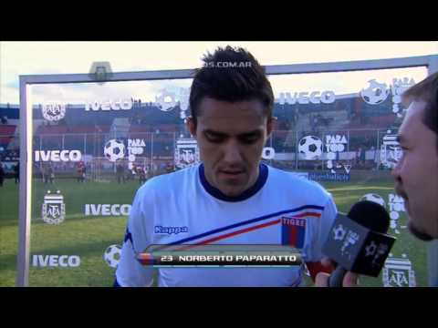 "Demostramos que tenemos ganas". Tigre 1 - Colón 0. Fecha 10. Torneo Inicial 2013. FPT