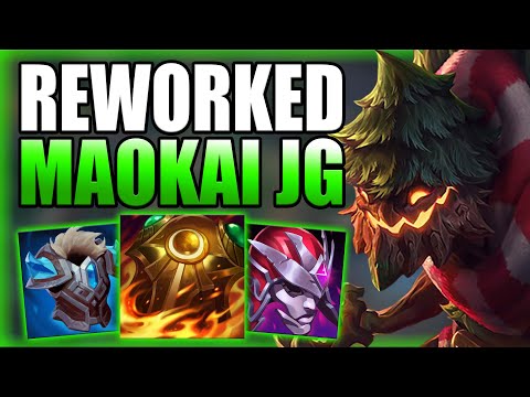 HOW TO PLAY MAOKAI JUNGLE & HARD CARRY AFTER THE 12.17 REWORK! Best Build/Runes S+ League of Legends