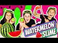DIY Watermelon SLIME BEST Slime Recipe For Kids