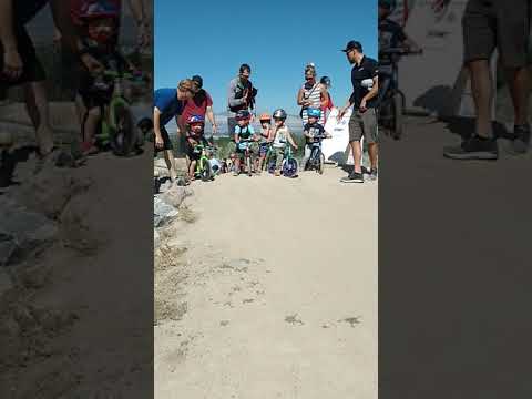 Theo's first pro bmx ride (3 years old)